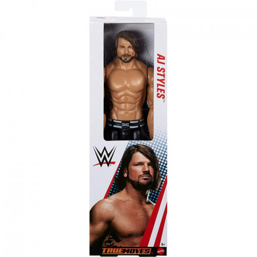 Mattel WWE Aj Styles Figure, Multicolour, 30 Cm, Assortment, 1 Pack, Random Selection