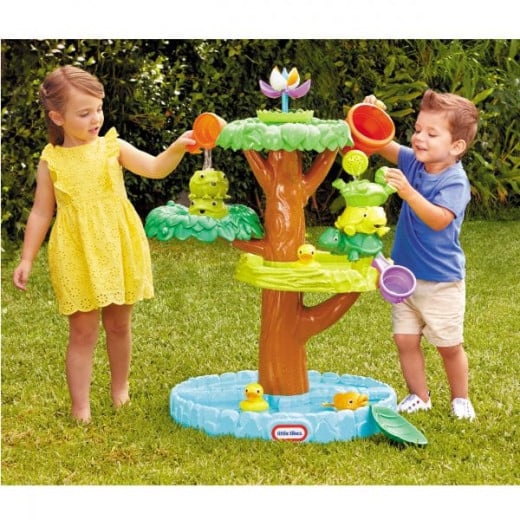 Little Tikes Magic Flower Water Table with Blooming Flower and 10+ Accessories