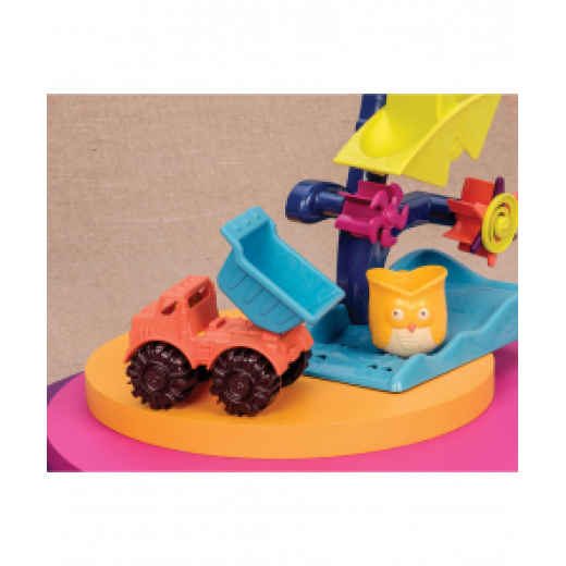 B. toys by Battat – Owl About Waterfalls Water Wheel