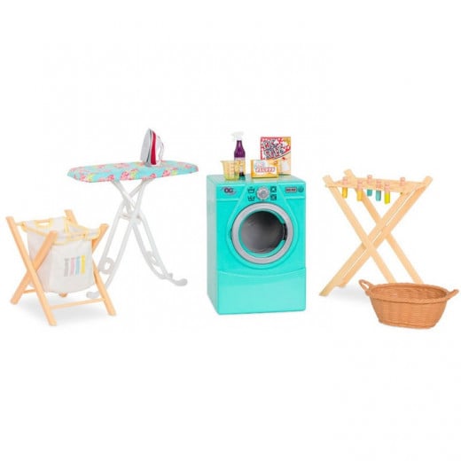 Our Generation Washer Dryer Tumble and Spin Laundry Set