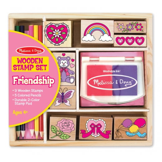 Melissa & Doug Friendship Stamp Set - Friendship