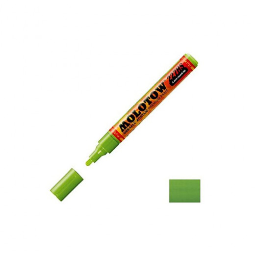 قلم أكريليك  4 مم لون اخضر فاتح من مولوتو