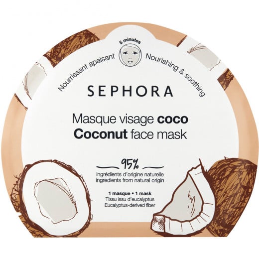 Sephora Mattifying & Anti Blemish Coconut Face Mask 40g