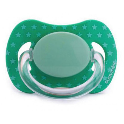 Suavinex Pacifier Physiological Silicone Green , +0 month