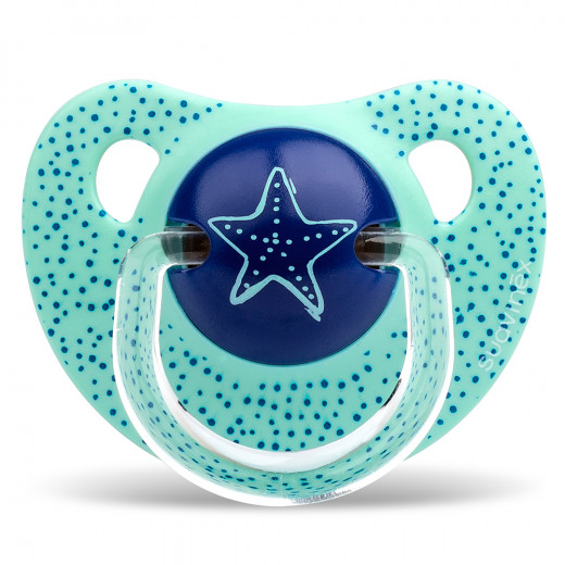 Suavinex Anatomical Silicone Pacifier 6-18m Dots Star 1pc