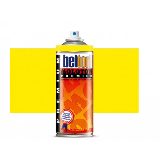 Molotow Belton Premium Spray Paint 400ml Neon Yellow 232