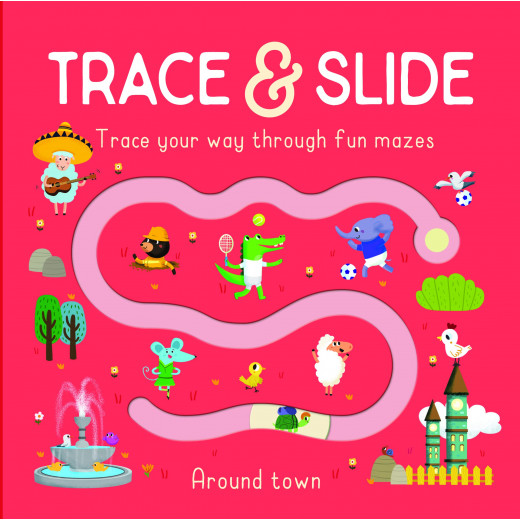 Yoyo- Trace & Slide : Around Town Board book