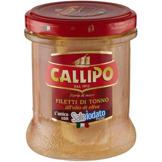Callipo Tuna Fillets in Olive Oil 170 G