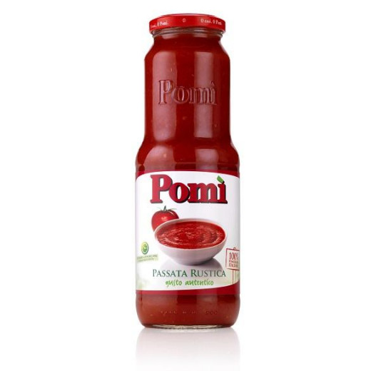 Pomi Rustica Strained Crushed Tomato/glass (700g)