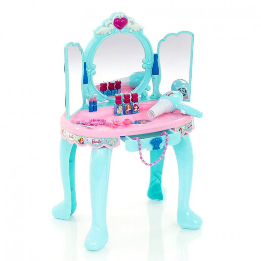 Dressing Table for the Girl With the Metr Plus Beauty Hair Dryer