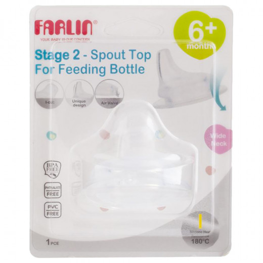 Farlin - Stage 2 - Spout Top For Feeding Bottle