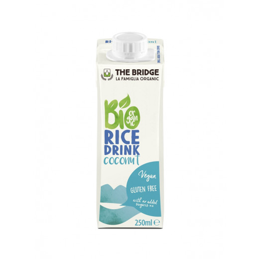 The Bridge Bio Non-Dairy Organic Rice Drink with Coconut, 250 Ml