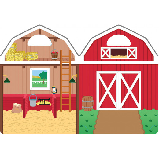 Melissa & Doug Farm Puffy Sticker Set