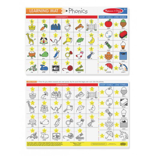 Melissa and Doug Numbers 1-10 Write a Mat
