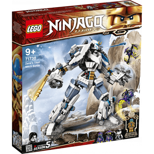 Lego Ninjago Zane's Titan Mech Battle