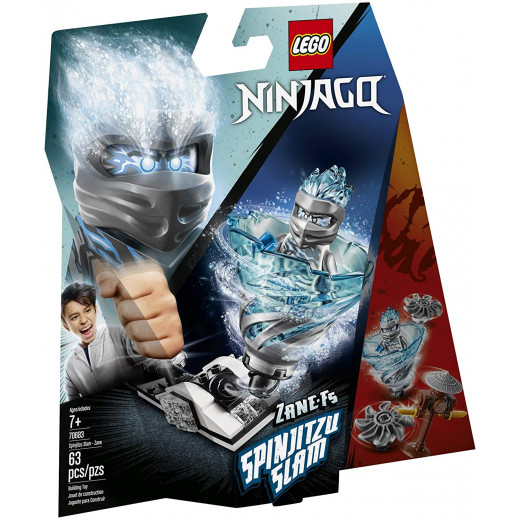 Lego Ninjago Spinjitzu Slam Zane 70683 Building Kit (63 Pieces)