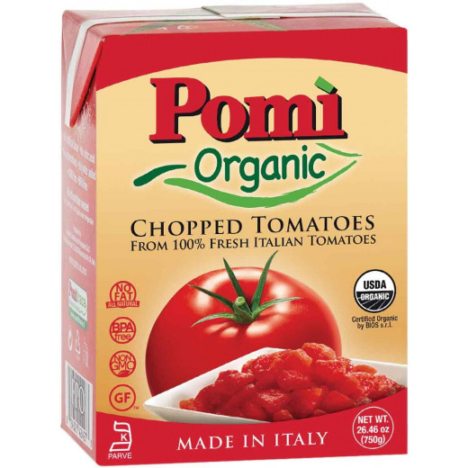 Pomi Org Chopped Tomatoes 750g