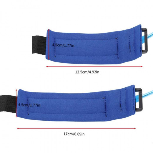 Child Anti Lost Wrist Strap Rope Harness Outdoor Walking, Blue, 2 m