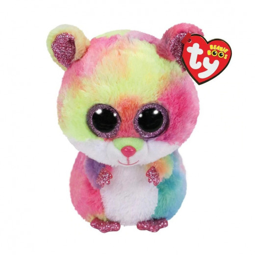 TY Beanie Boos Multicolored Hamster RODNEY 23 cm
