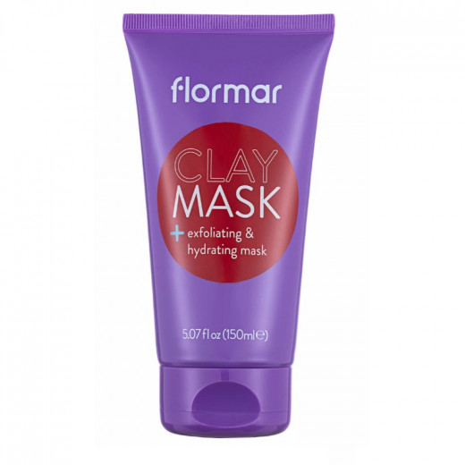 Flormar Clay Mask Exfolitang and Hydrating 150ml