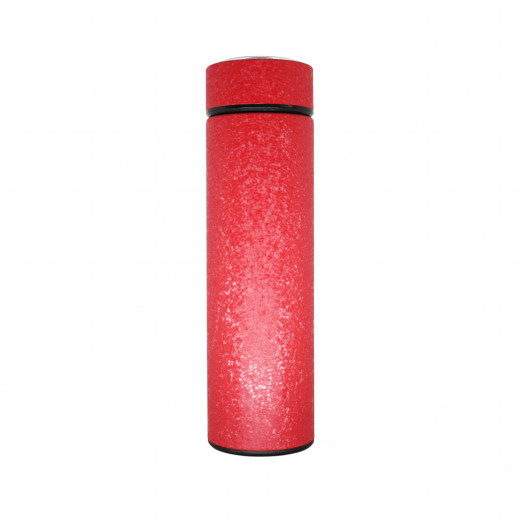 Portable Insulated Thermos, Red Color, 500 Ml