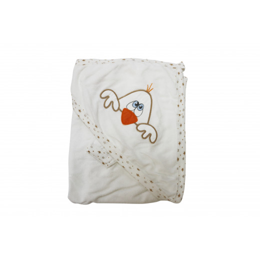 Mini Nana Hooded Towel, Olaf Snowman