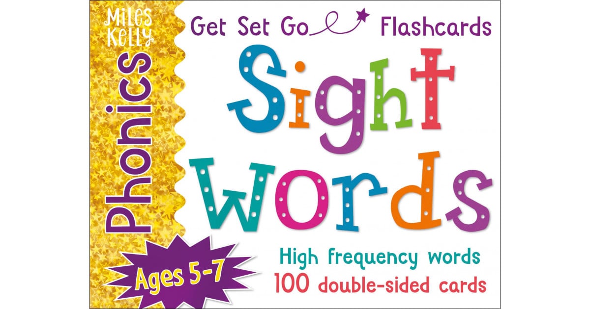 Miles Kelly Get Set Go Phonics Flashcards Sight Words Miles Kelly Jordan Amman Buy