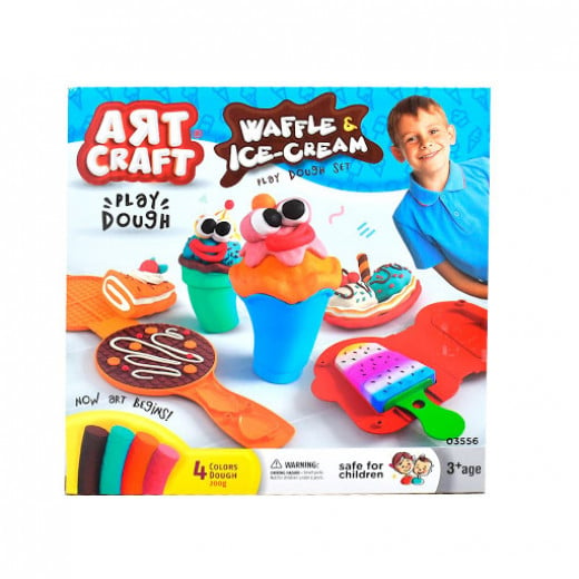 Art Craft Waffle & Ice Cream Dough Set 200 gr