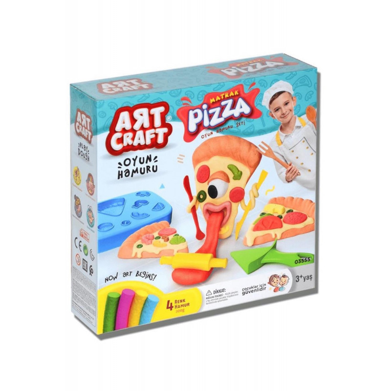 Art Craft Pizza Dough Set 200 Gr | Toy Store | Arts & Crafts | Clay & Dough