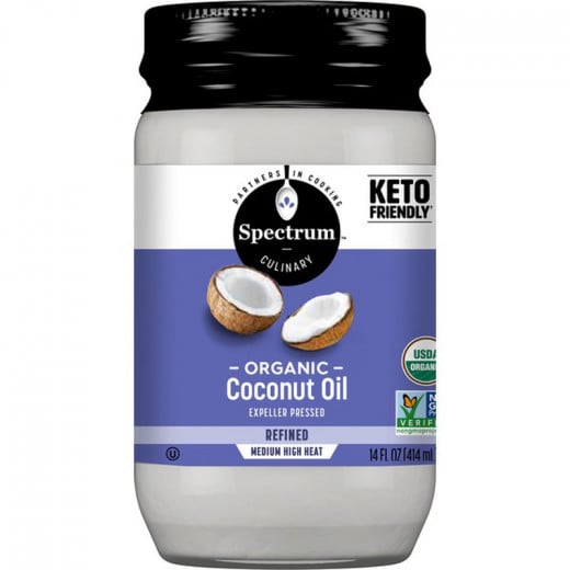 Spectrum Organic Coconut Oil 414ml