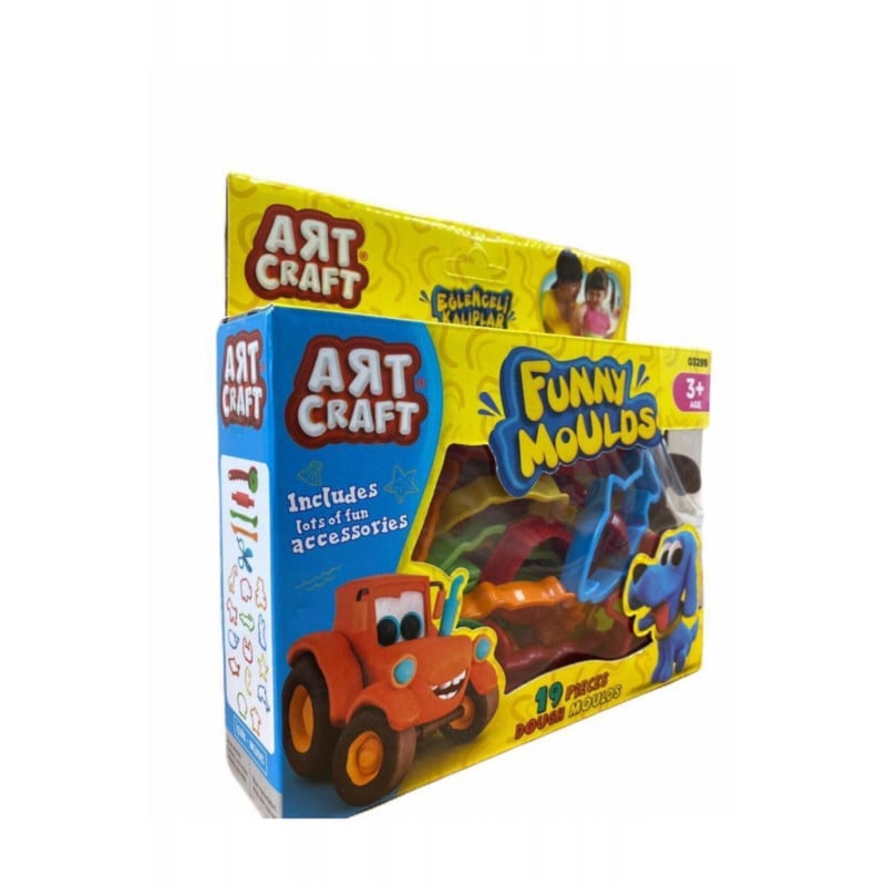 Art Craft Fun Molds 19 Pieces | Toy Store | Arts & Crafts | Clay & Dough