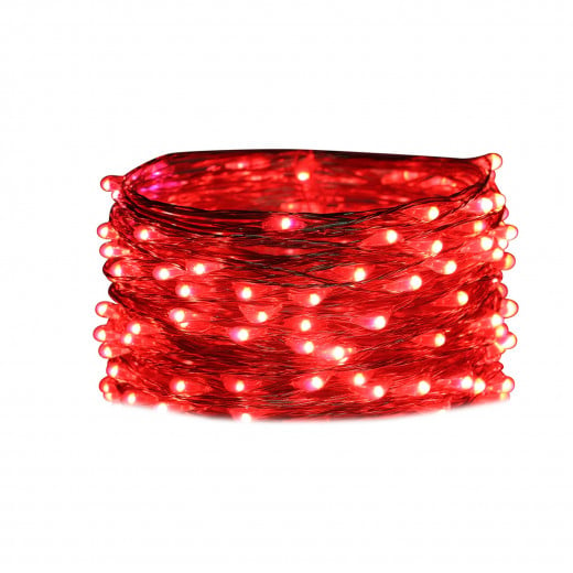 Light LED 100L String Red, Outdoor / Indoor Decoration