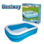 Bestway Family Rectangular Inflatable Pool 262 x 175 x 51cm