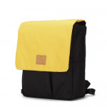حقيبة الظهر العصرية للحفاضات والأمهات, المحافظة للبيئة من ماي باجز, اللون الأسود والأصفر