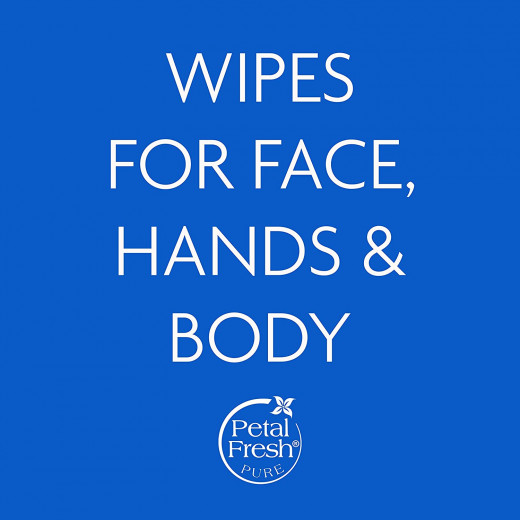Petal Fresh Makeup Removing Cleansing Towelettes Blueberry & Lemon, 60 Count