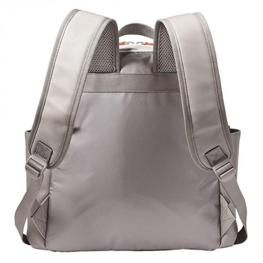 JJ Cole Popperton Boxy Backpack Diaper Bag Mushroom - Grey