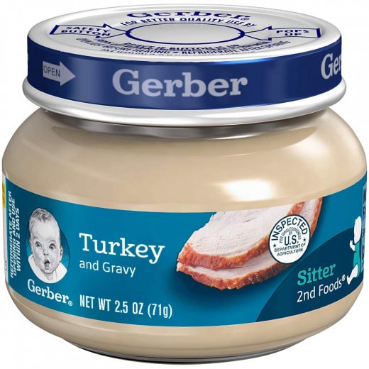 Gerber Baby Food 2nd Foods and Turkey Gravy 71g