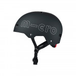 Micro PC Children's Helmet, Black Color, Size Large