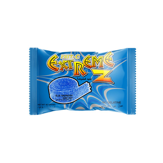 اكستريم زد حلوى التوت الأزرق, 40 جرام من فريت-سي