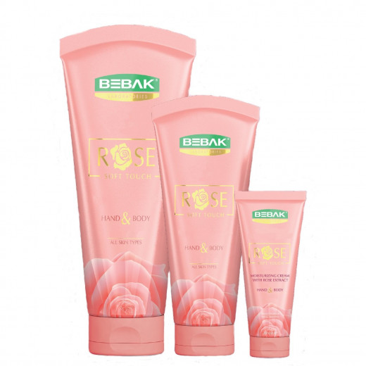 Bebak Cream Rose Extract Hand & Body ,75ml