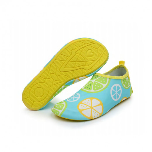 Aqua Shoes for Adults, Lemon Design, 40-41 EUR