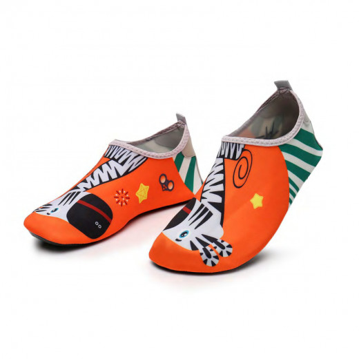 Aqua Shoes for Adults, Zebra Design, 36-37 EUR