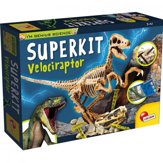 Lisciani Superkit Velociraptor I'm A Genius Science