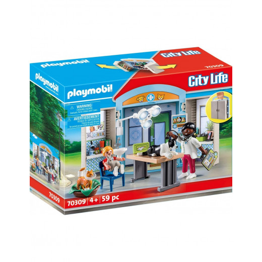 Playmobil Vet Clinic Play Box