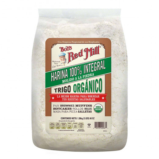 Bob's Red Mill Brm Org Whole Wheat Flour / New 1.360kg