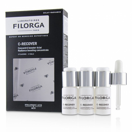 Filorga C-Recover Radiance Boosting Concentrate, 10 Ml, 3 Pieces
