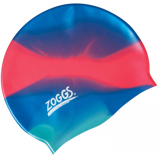 Zoggs Junior Silicone Cap Multi Colour Junior Swimming Cap - Hat