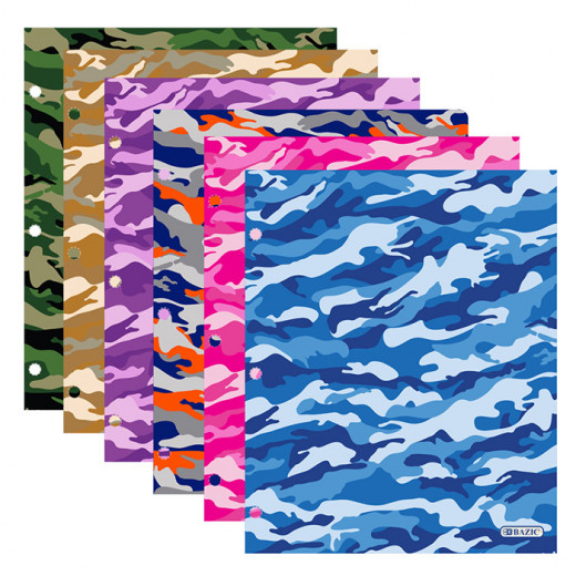 Bazic Camouflage 2-Pockets Portfolios