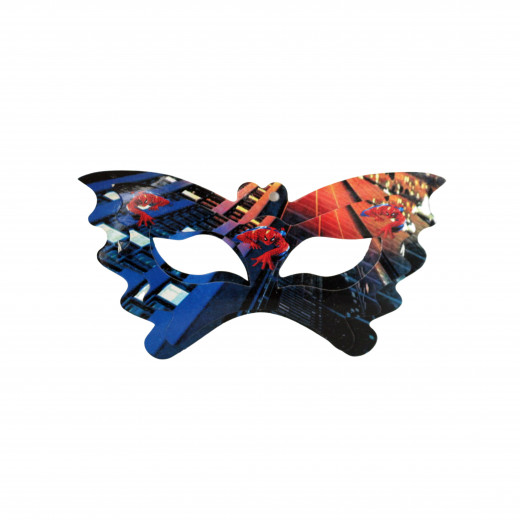 Happy Birthday Party Face Eye Mask Pack of 11- Spider Man Design