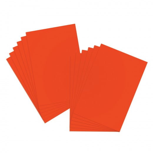 Bazic Red Poster Board, 5 Sheets